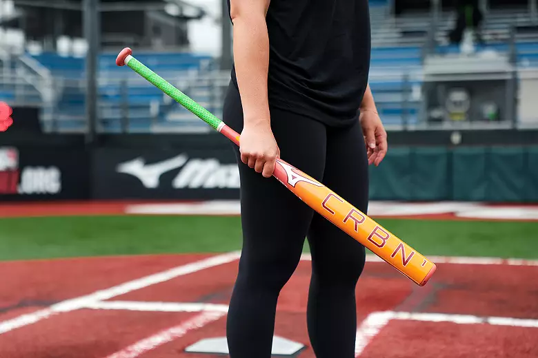 Mizuno CRBN1 Peach Fastpitch Bat (-10) - Image 9